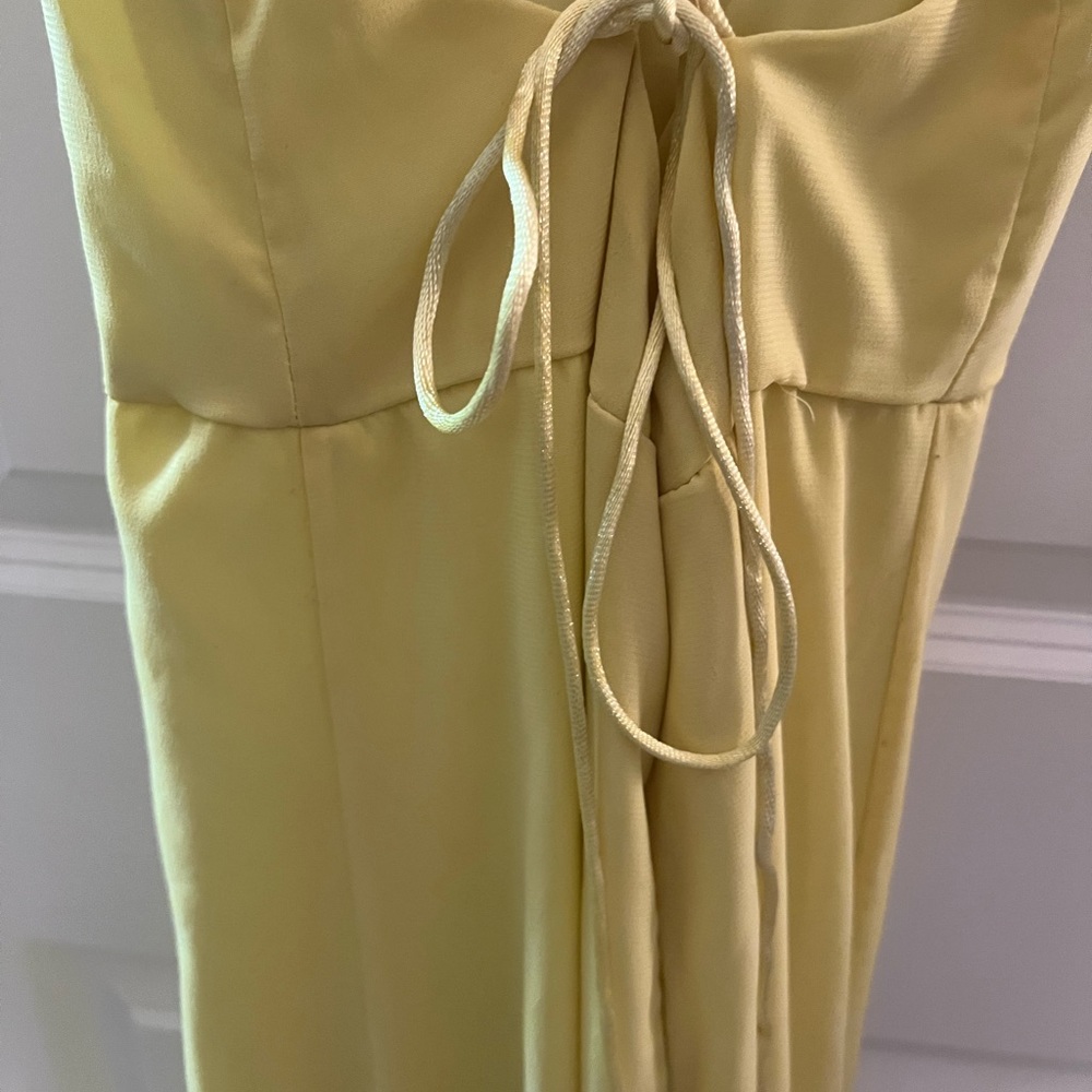 Shein Yellow Maxi Dress - Picture 2 of 3